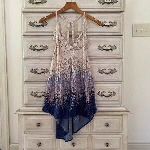 POL Romantic Floral Babydoll Top